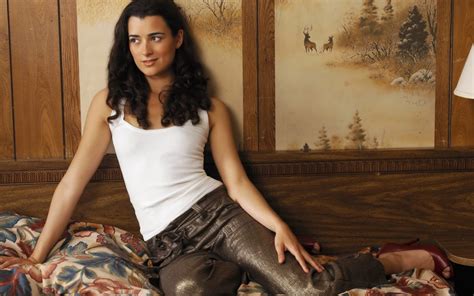 ziva david naked|Cote de Pablo .